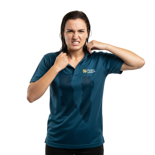 Ilustração de uniforme desconfortável e quente