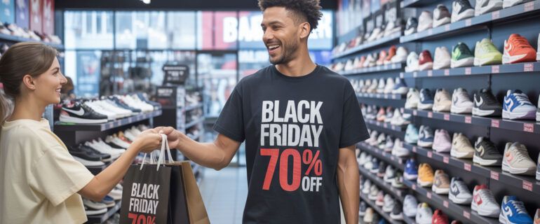 uniformes personalizados para black friday